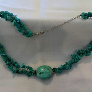 REAL turquoise Gemstone necklace!